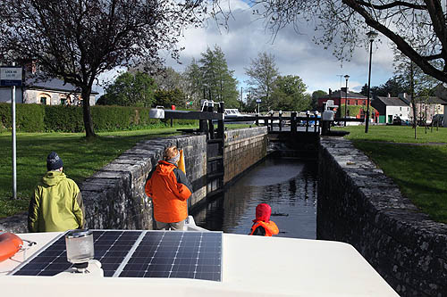 Sluza 46 (lock) Clondra, Irlandia, Ireland, Bank zdjęć AiW Bilińscy