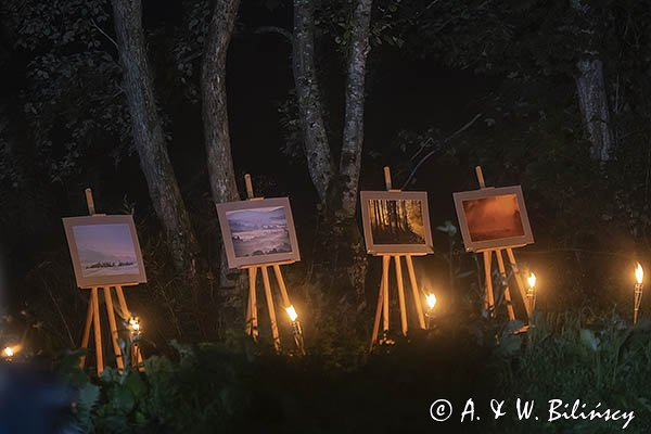 I Bieszczadzki Festiwal Filmowy Ale Czad w Dwerniku IWystawa plenerowa prac Inki Wieczeńskiej nad Sanem, Bieszczady