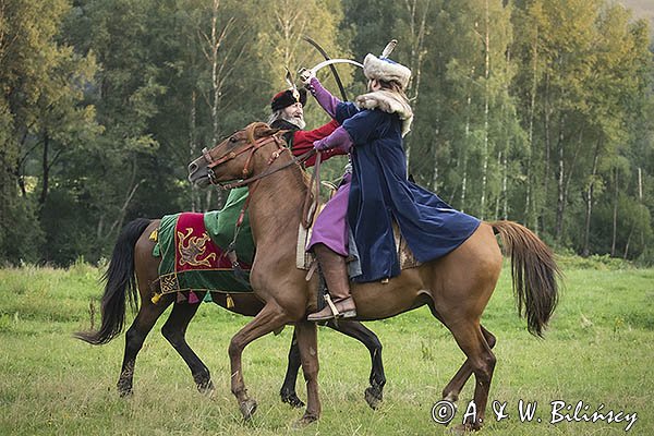 I Bieszczadzki Festiwal Filmowy Ale Czad w Dwerniku, Pokaz szermierki konnej w stadninie Prezesa Ryszarda Krzeszewskiego w Chmielu