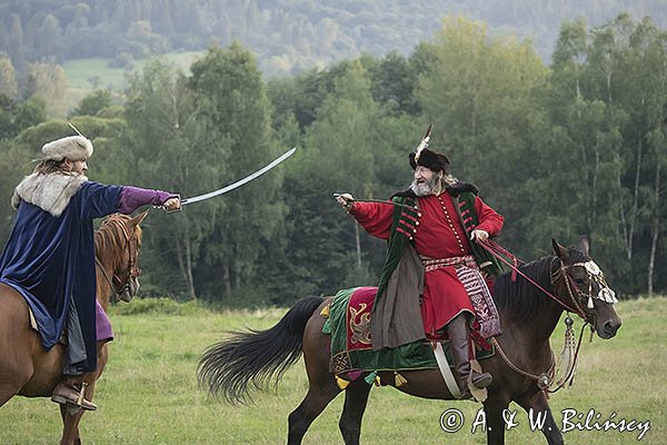 I Bieszczadzki Festiwal Filmowy Ale Czad w Dwerniku, Pokaz szermierki konnej w stadninie Prezesa Ryszarda Krzeszewskiego w Chmielu