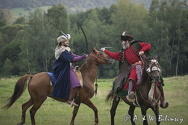 I Bieszczadzki Festiwal Filmowy Ale Czad w Dwerniku, Pokaz szermierki konnej w stadninie Prezesa Ryszarda Krzeszewskiego w Chmielu