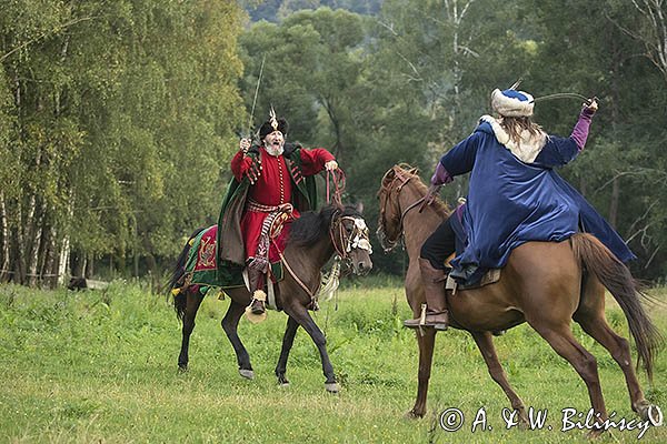 I Bieszczadzki Festiwal Filmowy Ale Czad w Dwerniku, Pokaz szermierki konnej w stadninie Prezesa Ryszarda Krzeszewskiego w Chmielu