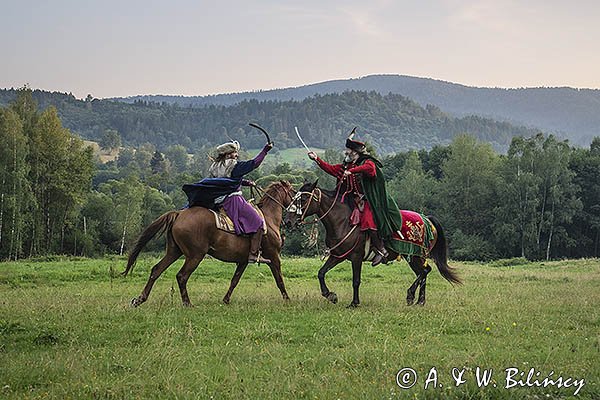 I Bieszczadzki Festiwal Filmowy Ale Czad w Dwerniku, Pokaz szermierki konnej w stadninie Prezesa Ryszarda Krzeszewskiego w Chmielu