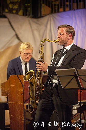 Aero Jazz Festival 2015, Aeroskobing, Jan Harbeck saksofonista i Kjeld Lauritsen organy Hammonda
