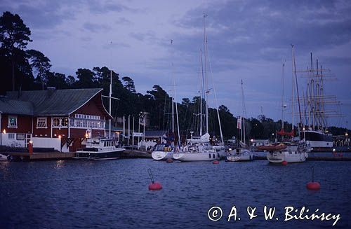 Mariehamn Vasterhamn) na Alandach, Finlandia