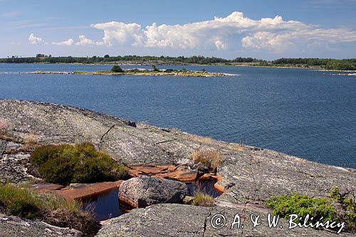 na pólwyspie Ingholm na wyspie Kumlinge, Alandy, Finlandia Ingholm, Kumlinge, Alands, Finland