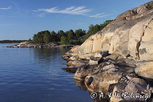 na pólwyspie Ingholm na wyspie Kumlinge, Alandy, Finlandia Ingholm, Kumlinge, Alands, Finland