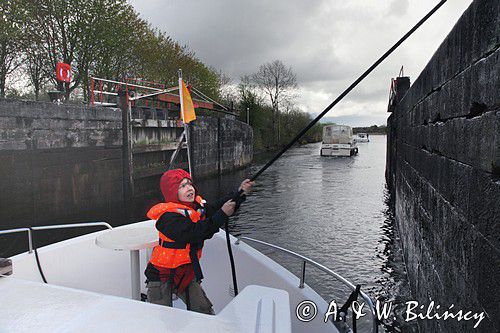 Śluza Albert lock, Region Shannon, Irlandia