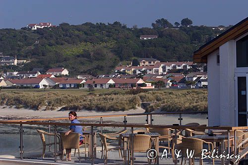 w Braye na wyspie Alderney, Channel Islands, Anglia, Wyspy Normandzkie, Kanał La Manche