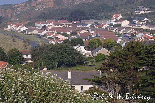 Braye na wyspie Alderney, Channel Islands, Anglia, Wyspy Normandzkie, Kanał La Manche