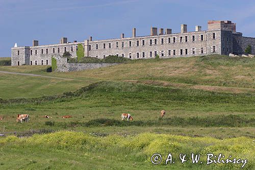 Fort Tourgis, wyspa Alderney, Channel Islands, Anglia, Wyspy Normandzkie, Kanał La Manche