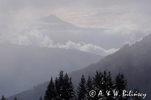 Alpy Francuskie, Rhone Alps, Górna Sabaudia, La Haute Savoie, Le Mole