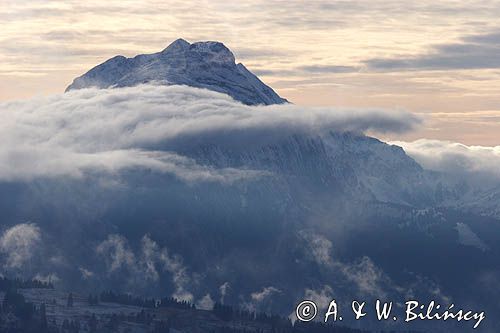 Alpy Francuskie, Rhone Alps, Górna Sabaudia, La Haute Savoie,Le Bargy