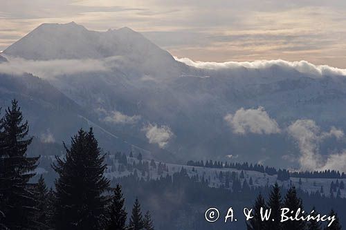 Alpy Francuskie, Rhone Alps, Górna Sabaudia, La Haute Savoie, Le Mole