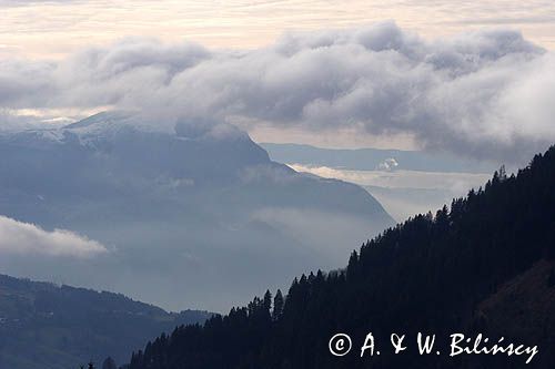 Alpy Francuskie, Rhone Alps, Górna Sabaudia, La Haute Savoie,Le Bargy