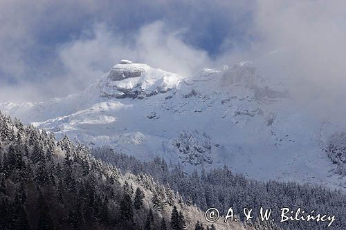 Alpy Francuskie, Rhone Alps, Górna Sabaudia, La Haute Savoie, Pointe de Ressassat