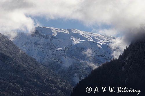 Alpy Francuskie, Rhone Alps, Górna Sabaudia, La Haute Savoie, Le Pointe de Villy