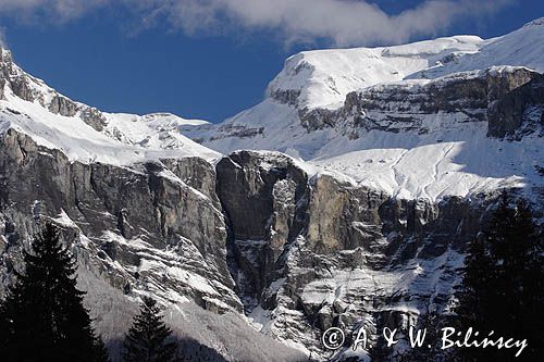 Le Teneverge, Cirque du Fer a Cheval, Alpy Francuskie, Rhone Alps, Górna Sabaudia, La Haute Savoie