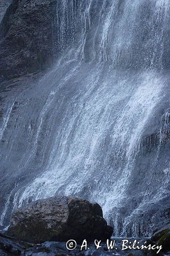 wodospad Cascade du Rouget, Alpy Francuskie, Rhone Alps, Górna Sabaudia, La Haute Savoie