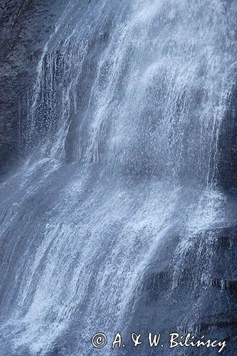 wodospad Cascade du Rouget, Alpy Francuskie, Rhone Alps, Górna Sabaudia, La Haute Savoie