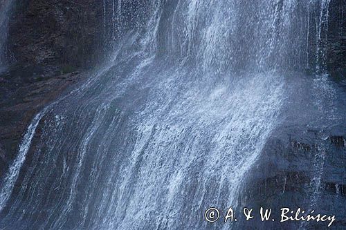 wodospad Cascade du Rouget, Alpy Francuskie, Rhone Alps, Górna Sabaudia, La Haute Savoie