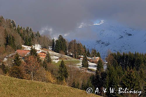 Samoens, Alpy Francuskie, Rhone Alps, Górna Sabaudia, La Haute Savoie