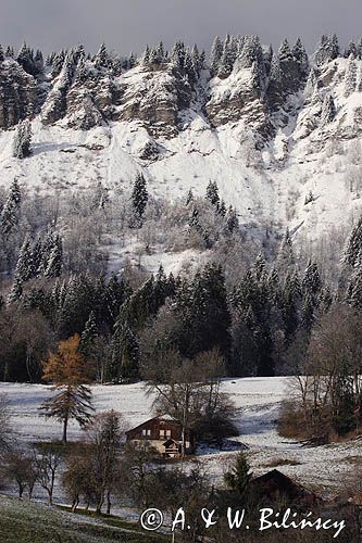 La Combe Emerve, Alpy Francuskie, Rhone Alps, Górna Sabaudia, La Haute Savoie