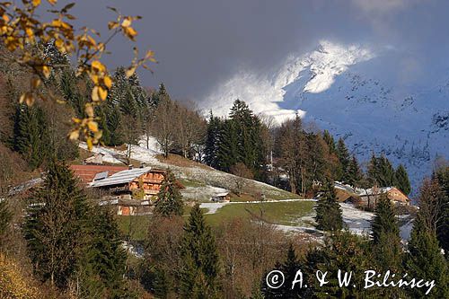 Samoens, Alpy Francuskie, Rhone Alps, Górna Sabaudia, La Haute Savoie