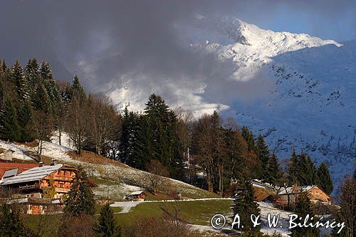 Samoens, Alpy Francuskie, Rhone Alps, Górna Sabaudia, La Haute Savoie