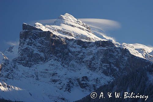 Pointe de Sale, Tete A'L'ane Alpy Francuskie, Rhone Alps, Górna Sabaudia, La Haute Savoie