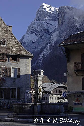 Samoens, Alpy Francuskie, Rhone Alps, Górna Sabaudia, La Haute Savoie