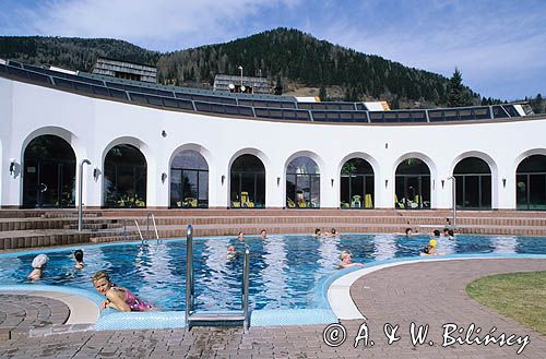 Alpy. Karyntia. Bad Kleinkirchheim Terma Romerbad Austria