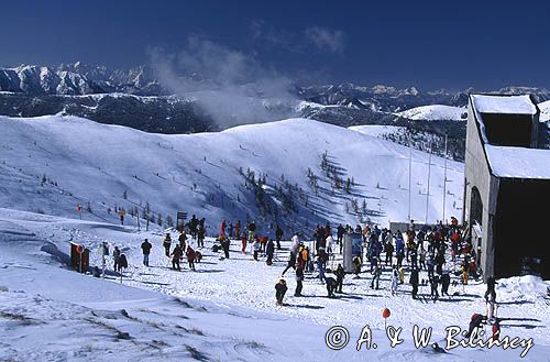 Alpy. Karyntia. Na Kaiserburgu 2055nom) Austria