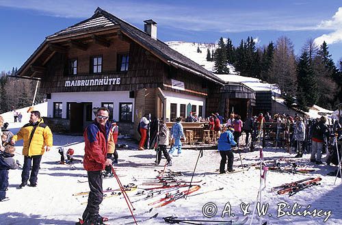 Alpy. Karyntia. Maibrunn 1760 npm) Austria