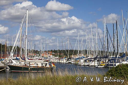 Port jachtowy Horuphavn na wyspie Als, Mały Bełt, Dania