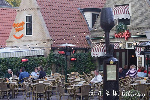 restauracja w Nes, Wyspa Ameland, Wyspy Fryzyjskie, Holandia, Waddensee, Morze Wattowe