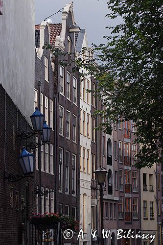 kamienice, Amsterdam, Holandia