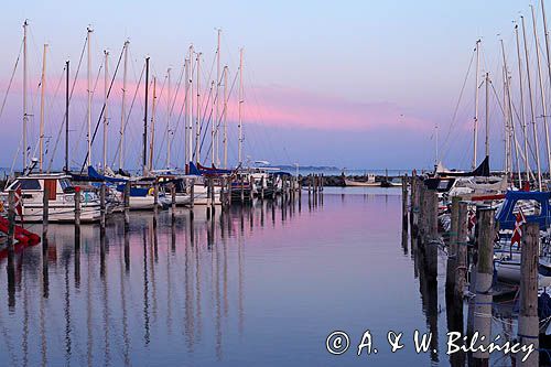 Amtoft port jachtowy, Limfjord, Jutlandia, Dania