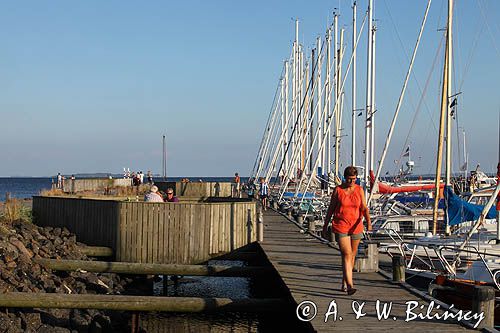 Amtoft port jachtowy, Limfjord, Jutlandia, Dania