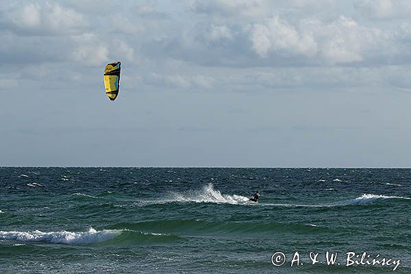 Kitesurfing na wyspie Anholt, Dania