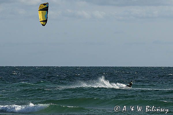 Kitesurfing na wyspie Anholt, Dania