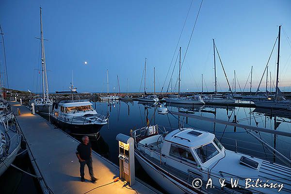 Port na wyspie Anholt, Dania
