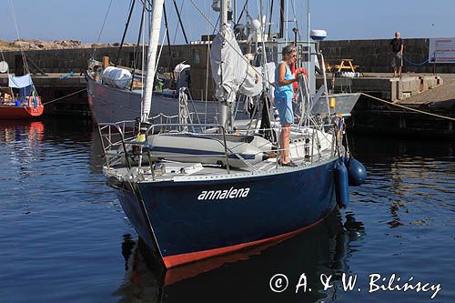 trismus 37, s/y Annalena, w Allinge, Bornholm, Dania