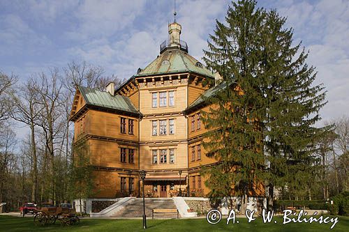 Antonin pałacyk myśliwski Radziwiłłów, obecnie hotel i dom pracy twórczej, miejsce koncertów Chopinowskich