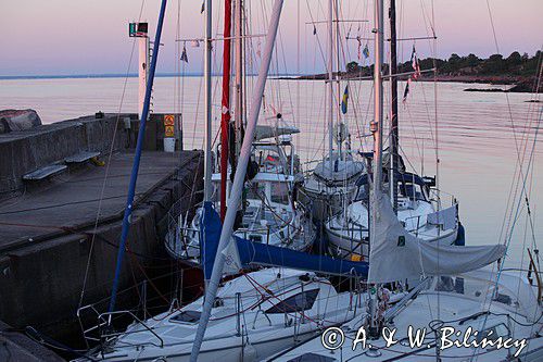 Port w Arild, Szwecja, Kattegat. Sweden. Fot A&W Bilińscy, bank zdjęć podróżniczych i przyrodniczych