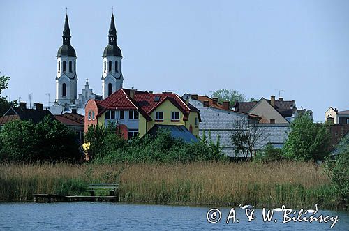 Augustów widok z jeziora