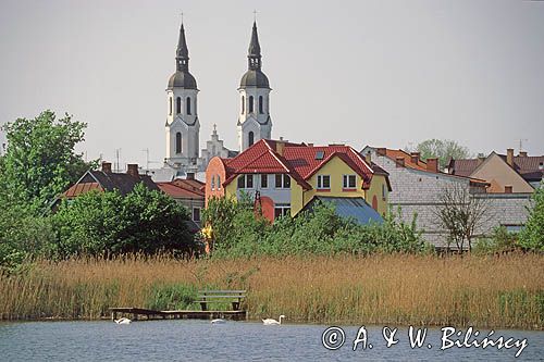 Augustów widok z jeziora