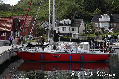 port Backviken, wyspa Ven, Hven, Szwecja