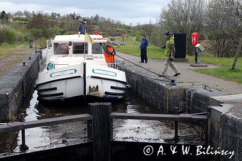 Ballinamore & Ballyconnell canal, śluza 12, Irlandia