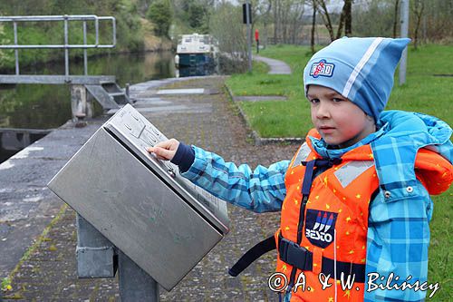 Ballinamore, śluza nr 6, Ballinamore & Ballyconnell Canal, Irlandia